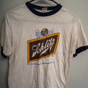 Vintage Schlitz Beer shirt mens medium (fits sm)